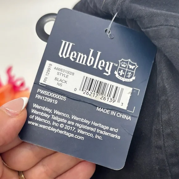 Wembly Black Grill Master Dad Hat NWTHT8813 - Picture 4 of 7